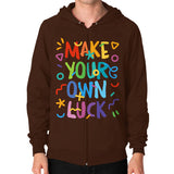 Zip Hoodie (on man) - Woods Corp. - 5