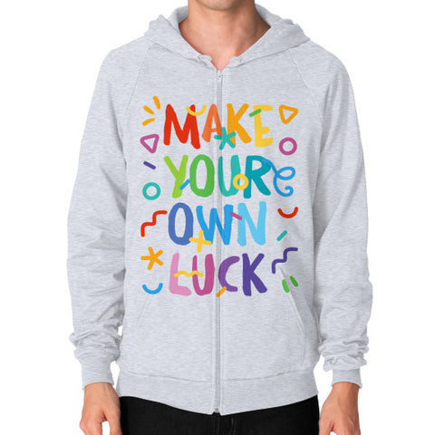 Zip Hoodie (on man) - Woods Corp.