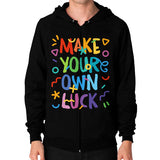 Zip Hoodie (on man) - Woods Corp. - 2