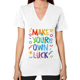 V-Neck (on woman) - Woods Corp. - 1
