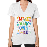 V-Neck (on woman) - Woods Corp. - 2
